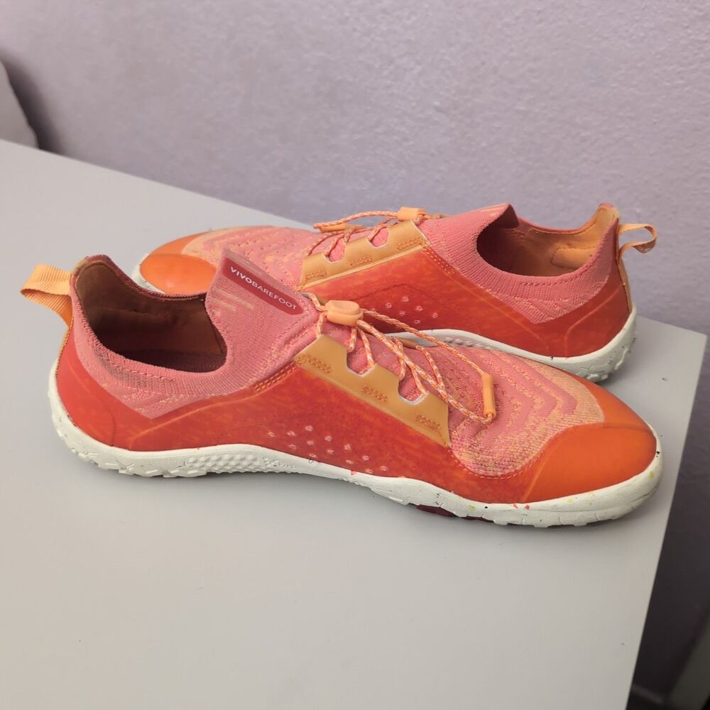 Vivobarefoot Primus Trail Puncture Resistant Sneaker Orange Mens Size EU 42 - Picture 8 of 10